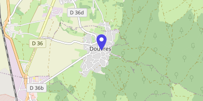 Carte OpenStreetMap — 140 place de la Babillière, Douvres