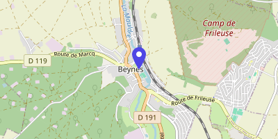 Carte OpenStreetMap — Place du 8-Mai-1945, Beynes