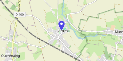 Carte OpenStreetMap — 7 rue de la Fabrique, Artres