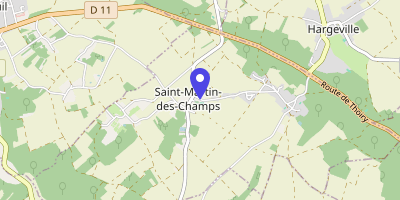 Carte OpenStreetMap — 8 chemin de Fontenelle, Saint-Martin-des-Champs