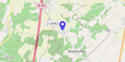 Carte OpenStreetMap — 1 rue de l'Enclouse, Mazerolles