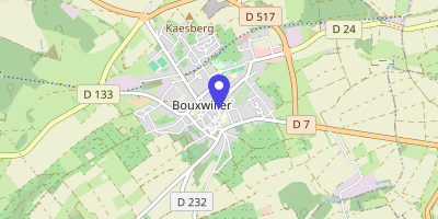 Carte OpenStreetMap — 1 place du Château, Bouxwiller