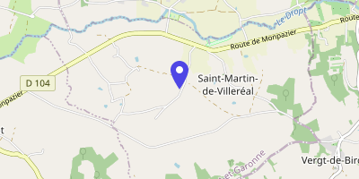 Carte OpenStreetMap — Saint-Martin-de-Villeréal
