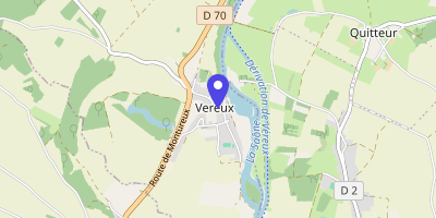 Carte OpenStreetMap — 21 Grande rue, Vereux