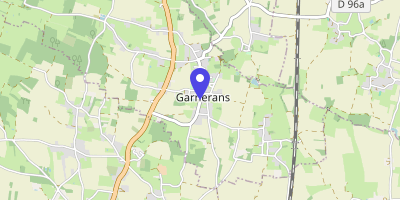 Carte OpenStreetMap — 56 chemin du Centre, Garnerans