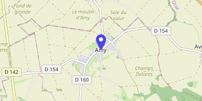 Carte OpenStreetMap — 35 Grande-Rue, Amy