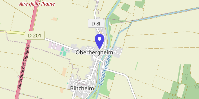Carte OpenStreetMap — 72 rue Principale, Oberhergheim