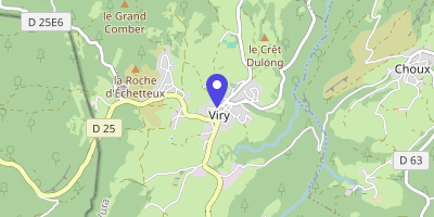 Carte OpenStreetMap — 11 rue Rouget-de-Lisle, Viry