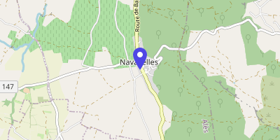 Carte OpenStreetMap — 13 place de la mairie, Navacelles