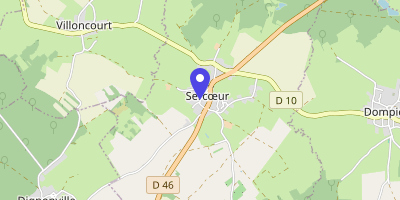 Carte OpenStreetMap — 141 Grande-Rue, Sercoeur