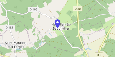 Carte OpenStreetMap — 16 rue Général-de-Castelnau, Neuviller-lès-Badonviller