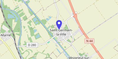 Carte OpenStreetMap — 3 Grande-Rue, Saint-Germain-la-Ville