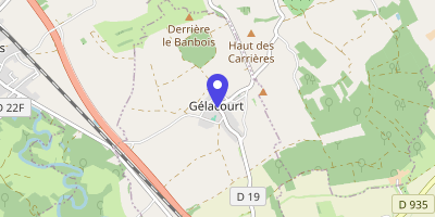 Carte OpenStreetMap — 10 bis Grande-Rue, Gélacourt