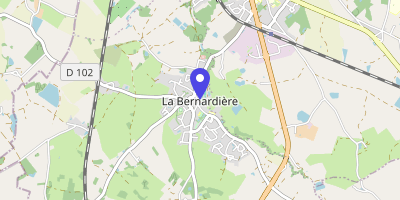 Carte OpenStreetMap — 20 rue de la Poste, Cugand-la-Bernadière