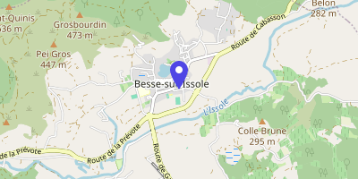 Carte OpenStreetMap — 15 boulevard Paul-Bert, Besse-sur-Issole