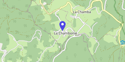 Carte OpenStreetMap — 1 rue du Vimont, La Chambonie