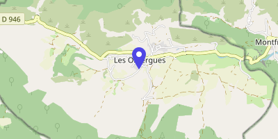 Carte OpenStreetMap — Le Village, Les Omergues