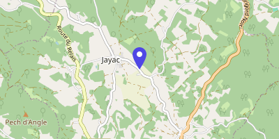 Carte OpenStreetMap — Le Bourg, Jayac