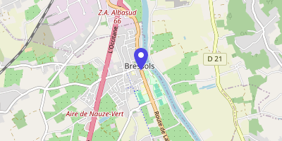 Carte OpenStreetMap — 2 route de Lavaur, Bressols