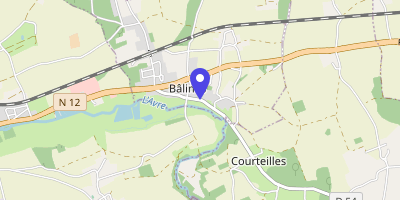 Carte OpenStreetMap — 30 route de Courteilles, Bâlines