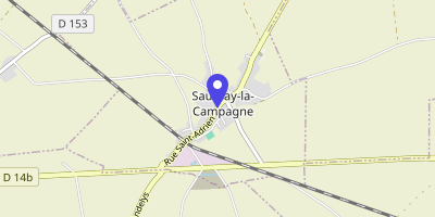 Carte OpenStreetMap — 43 rue Saint-Adrien, Saussay-la-Campagne