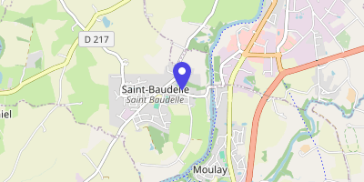 Carte OpenStreetMap — 7 place de la Mairie, Saint-Baudelle