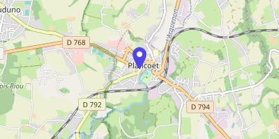 Carte OpenStreetMap — Place de la Mairie, Plancoët