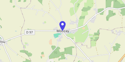 Carte OpenStreetMap — 1 place de la Mairie, Mouzay