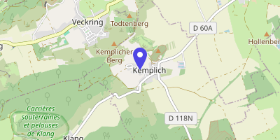 Carte OpenStreetMap — 65 rue de l'Église, Kemplich