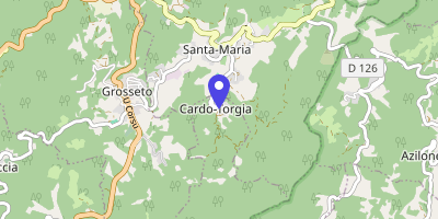 Carte OpenStreetMap — Le Village, Cardo-Torgia