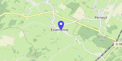Carte OpenStreetMap — 2 rue des Champs, Essertenne
