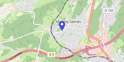 Carte OpenStreetMap — 13 rue du 9-Septembre, Miserey-Salines