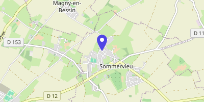 Carte OpenStreetMap — 14 rue de l'Église, Sommervieu