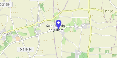 Carte OpenStreetMap — 3 rue de la Mairie, Saint-Martin-de-Juillers