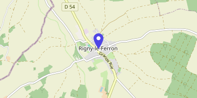 Carte OpenStreetMap — Place Marcel-Dupuis, Rigny-le-Ferron