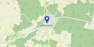 Carte OpenStreetMap — 2 place du Général-de-Gaulle, La Ferrière