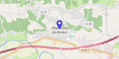 Carte OpenStreetMap — Place de la Mairie, Latoue