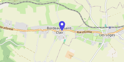 Carte OpenStreetMap — 2 place Le Bourg, Bordeaux-Saint-Clair