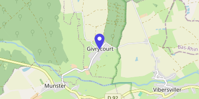 Carte OpenStreetMap — 23 rue Principale, Givrycourt
