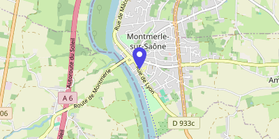 Carte OpenStreetMap — 35 rue de Lyon, Montmerle-sur-Saône