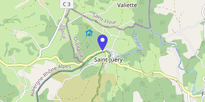 Carte OpenStreetMap — Le Village, Saint-Juéry