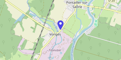 Carte OpenStreetMap — 3 route de Pontailler, Vonges