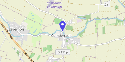 Carte OpenStreetMap — 9 route de Challanges, Combertault