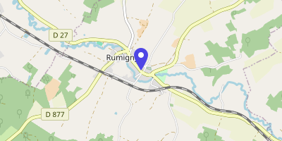 Carte OpenStreetMap — 1 place Saint-Pierre, Rumigny