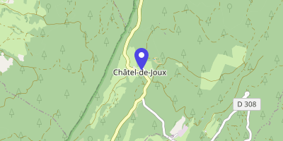 Carte OpenStreetMap — 3 rue du Lavoir, Châtel-de-Joux