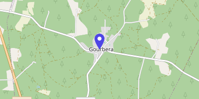 Carte OpenStreetMap — 100 route de Herm, Gourbera