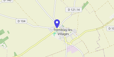 Carte OpenStreetMap — 7 rue de Châteauneuf, Tremblay-les-Villages