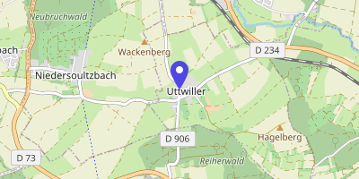 Carte OpenStreetMap — Place de l'Église, Uttwiller