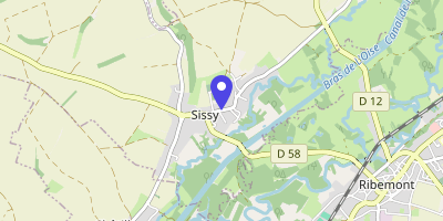 Carte OpenStreetMap — 2 rue de la Chapelle, Sissy