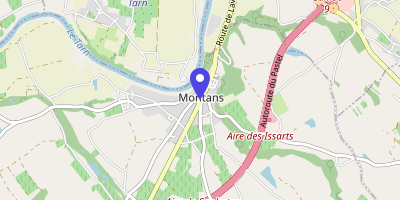 Carte OpenStreetMap — 24 avenue Élie-Rossignol, Montans